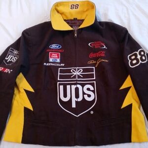 Vintage Dale Jarrett UPS racing jacket. Excellent condition- like new